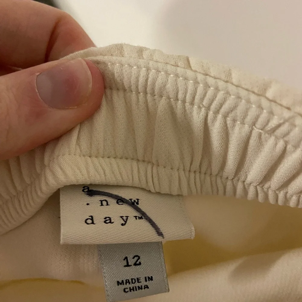 a new day Cream Strapless Dress - Picture 4 of 4